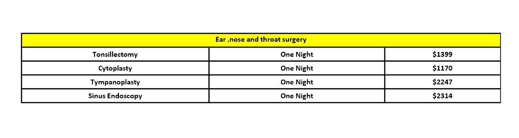 Ear-nose and throat surgery